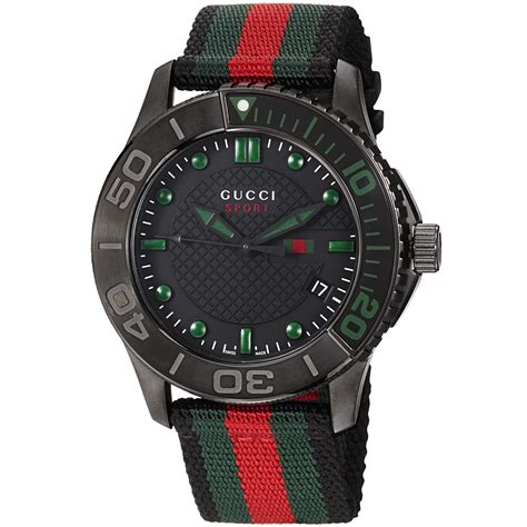 black gucci watch for men|gucci g timeless.